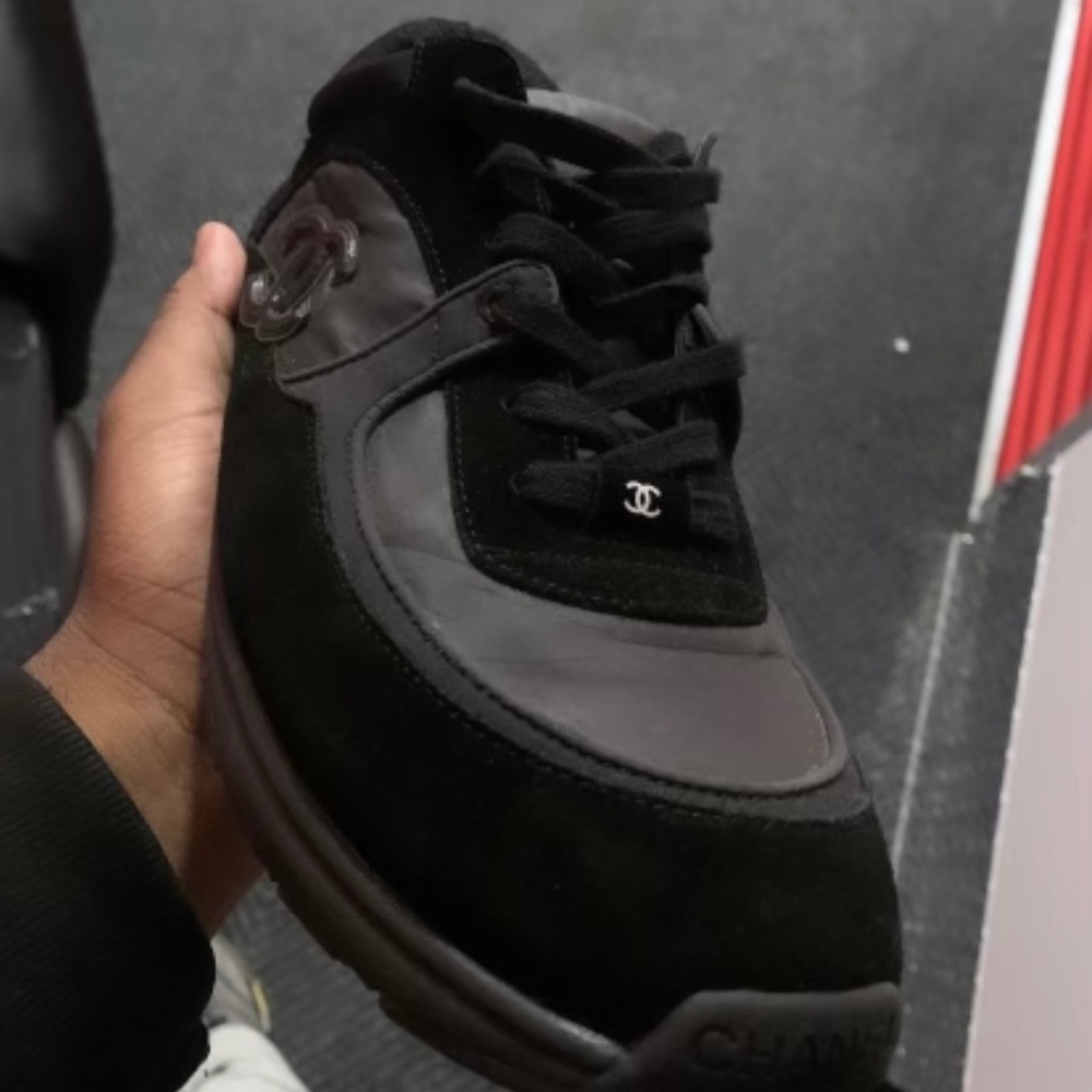 Chanel Low Top Trainer Black (Women's)